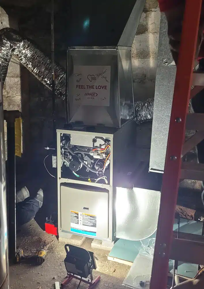 New HVAC system