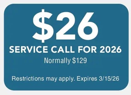 $26 service call