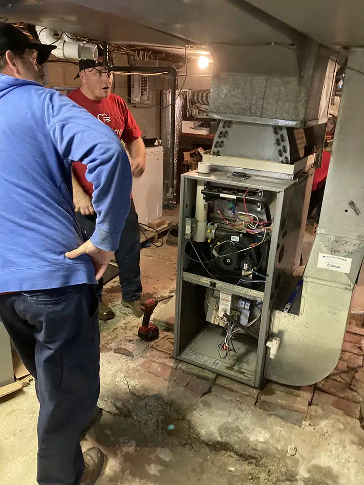 HVAC install for Feel the love 2023