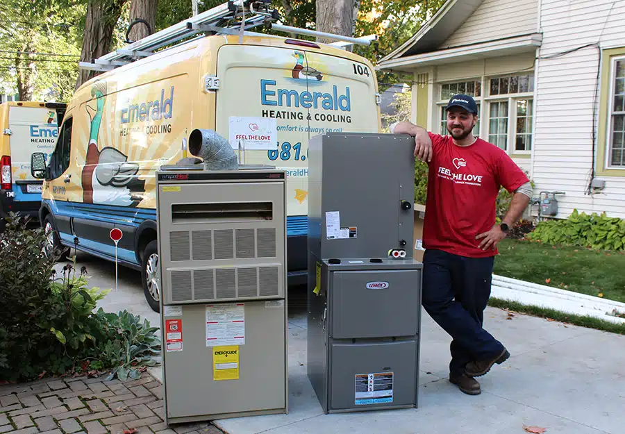 Feel the love winner with new HVAC system