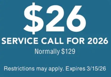 $26 service call